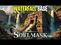 Building Our WATERFALL Base In SOULMASK! : [COMPLETE SERIES EP4]