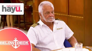 Captain Lee Stuck in Dinner from Hell | Season 9 | Below Deck