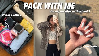 VLOG: PREP + PACK WITH ME FOR MY GENTING TRIP // nails, essentials, etc.