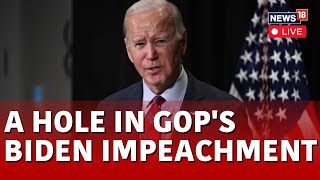 U.S. News LIVE | GOP Push For Biden Impeachment LIVE | Joe Biden Impeachment Live | GOP News | N18L