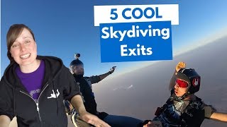 Skydiving Exits - 5 cool ideas for skydivers