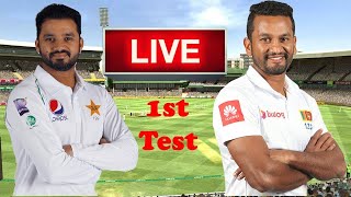 Live | Pakistan vs Sri Lanka | 1st Test Day 1 | Live Score & Commentary | Test Cricket in Pakistan