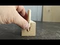 Как зафиксировать выпадающий шкант чопик how fix the dowel