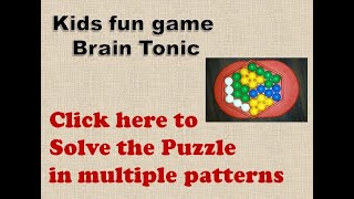 kids puzzle brain tonic solving