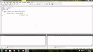 Java Tutorial - How To Create Frame