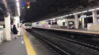 【湘南ライナー185系】戸塚駅通過