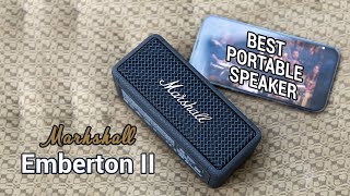 Best Portable Bluetooth Speaker | Marshall Emberton II | Unboxing and Review