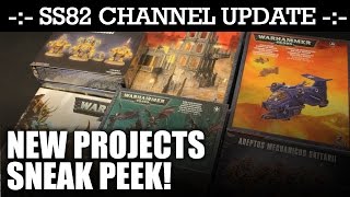 SS82 Channel Update - Order Unboxing \u0026 Sneek Peek 2! | HD