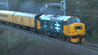 37402 TnT 37057 Test Train 1Z77 @ Haresfield \u0026 Patchway , 07-01-25