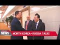 North Korea's top diplomat to meet with Russian FM in Moscow on Tuesday