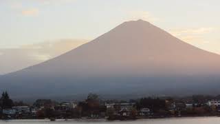 山梨側から見た富士山