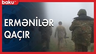 Ermənilər mövqelərindən qaçır - Baku TV