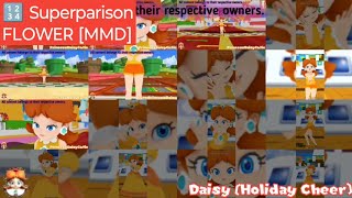 💖【MMD Superparison】Super Mario Flower Dance 💖