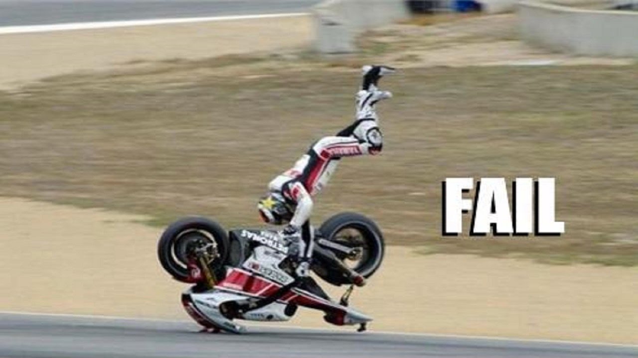 AMAZING FAIL & CRASH COMPILATION OF MOTORCYCLE - BEST EVER COMPILATION ...