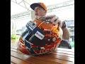 max verstappen reveals orange helmet for spa 2017 english