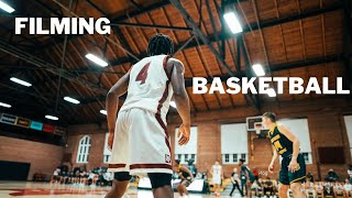 Filming a Basketball Game⎮Sports Videography Vlog