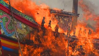 【精彩回顧】被蓋紅布的神像、神物、神器一起跟著王船回去(11:11)｜班頭差爺偃旗息鼓離開(11:46)｜恭送代天巡狩千歲爺登船(06:08)｜恭送魯大千歲王船啟程遊天河｜回顧丁酉科屏東大埔東隆宮迎王