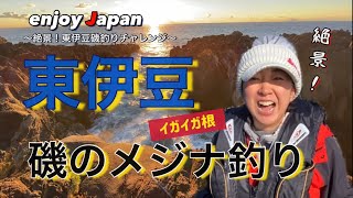 【東伊豆 磯釣りチャレンジ】東伊豆で磯釣りしたら...絶景すぎてヤバかった！