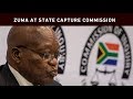 Jacob Zuma at state capture inquiry: I don’t know. Clears throat. This is unfair