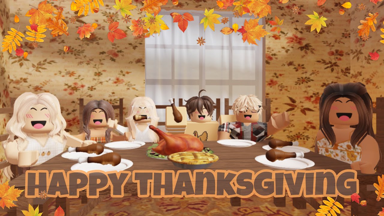 рџќѓhappy Thanksgivingрџґ With The Simple Family рџ ѓ Roblox Bloxburg