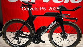 Cervelo P5 2025モデル展示会速報