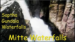 Saptha Gundala Waterfalls | Weekend Getaways near Hyderabad