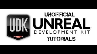 Unofficial UDK Tutorial Series Episode 5 Materials and Landscape