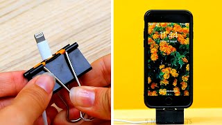 UNUSUAL PHONE HACKS TO BECOME A HACKER || 5-Minute Decor Crafts and DIYs for Your Phone!