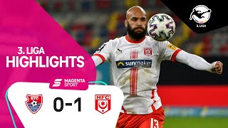KFC Uerdingen - Hallescher FC | 12. Spieltag, 2020/2021 | MAGENTA SPORT