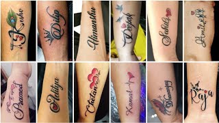 Cool Name tattoo designs for Boys & Girls | Very Popular name tattoos
