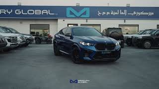 2024 BMW X6 M Competition | Marina Bay Blue (4K)