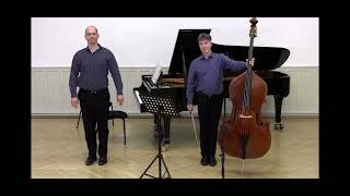 P. Hindemith: Sonata for Double Bass and Piano (1949) (Zsolt FEJÉRVÁRI and David BALL)