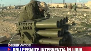 ONU permite o interventie armata in Libia 18 MARTIE 2011