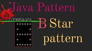 Print B Alphabet Star Pattern in java l #starpattern #java #programming #javaprogramming