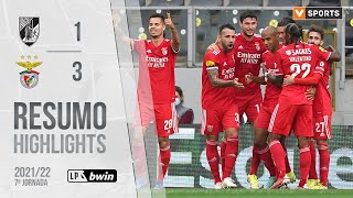 Highlights | Resumo: Vitória SC 1-3 Benfica (Liga 21/22 #7)