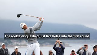 Natthakritta Vongtaveelap plays a shot during the first round of the 78th UsWomen's Open at Pebble