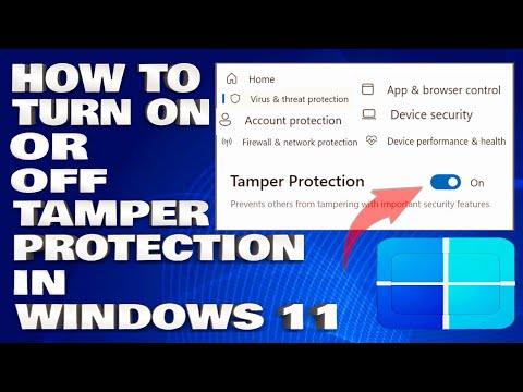 How to Enable or Disable Tamper Protection in Windows 11/10 [Guide]
