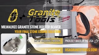 Milwaukee Stone Router Machine Beaver