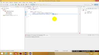 Java Programming with Eclipse lesson 7 - While loop, incrementing a variable