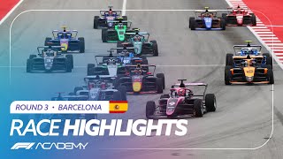 F1 Academy Race Highlights | 2024 Barcelona