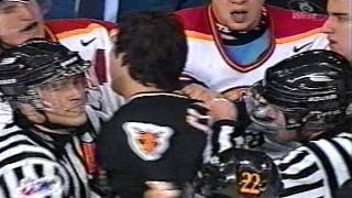 Acadie-Bathurst vs Cape Breton Line Brawl QMJHL Feb 19/02