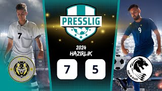 PressLig.Com JACKALS FK (7-5) MAN IN BLACK | 2025 Açılış Sezonu Karşılaşması Maç Yayını