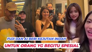 LIVE🔴Fuji dan AI di tengah malam!! Kejutan terindah untuk semua agar jadi happy || Happy birthday TO