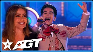 "You're Perfect!" America's Got Talent Judges LOVE This 11 Year Old Singer!