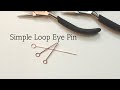 Simple Loop Eye Pin