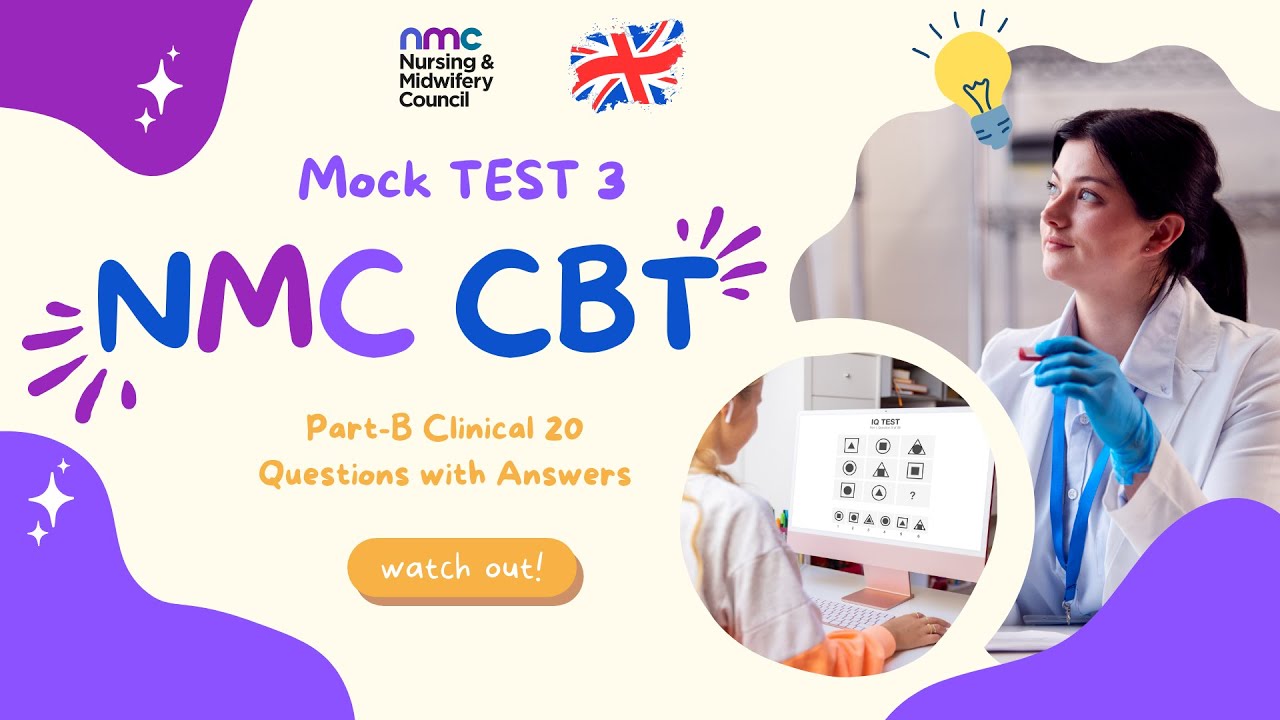 NMC CBT Mock Chap 3 Test 2 | MCQs Sample Questions Recent CBT Test # ...