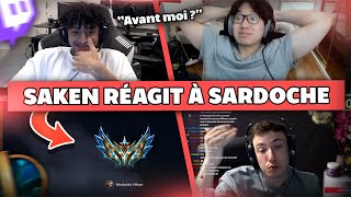 SARDOCHE TOMBE SUR WAO ET SAKEN ET PASSE CHALLENGER - Best Of LoL #894 Réactions