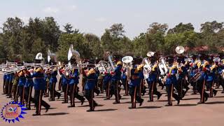 Best police passout in the world by the kenya police Band and the GSU Band