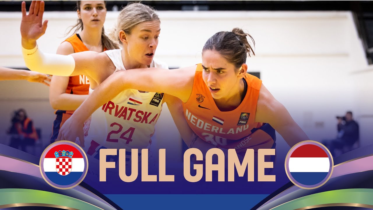 Croatia V Netherlands | Full Basketball Game | FIBA Women's EuroBasket ...