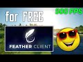 How to Easily Use FEATHER CLIENT  in Your Jugaad Minecraft Account